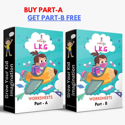 Preschool Kids Worksheets - Buy 1 Get 1 Free - Ambition Kids