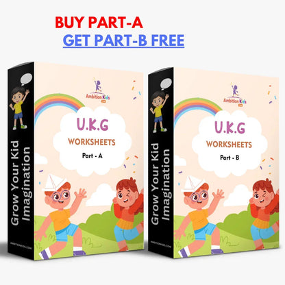 Preschool Kids Worksheets - Buy 1 Get 1 Free - Ambition Kids