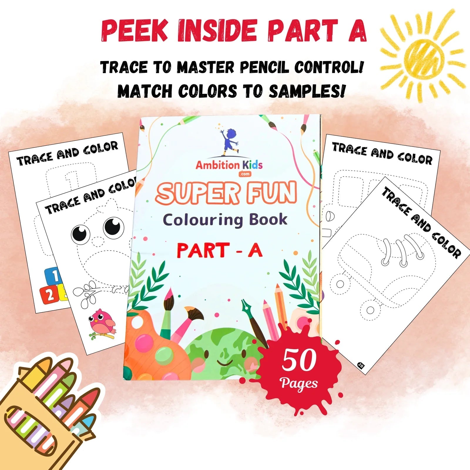 Ambition Kids Colouring Worksheets - Ambition Kids