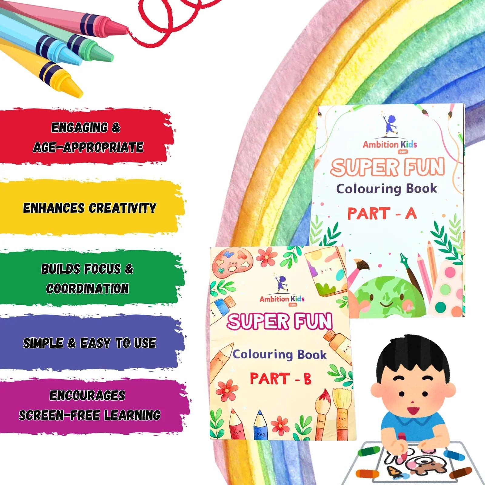 Ambition Kids Colouring Worksheets - Ambition Kids