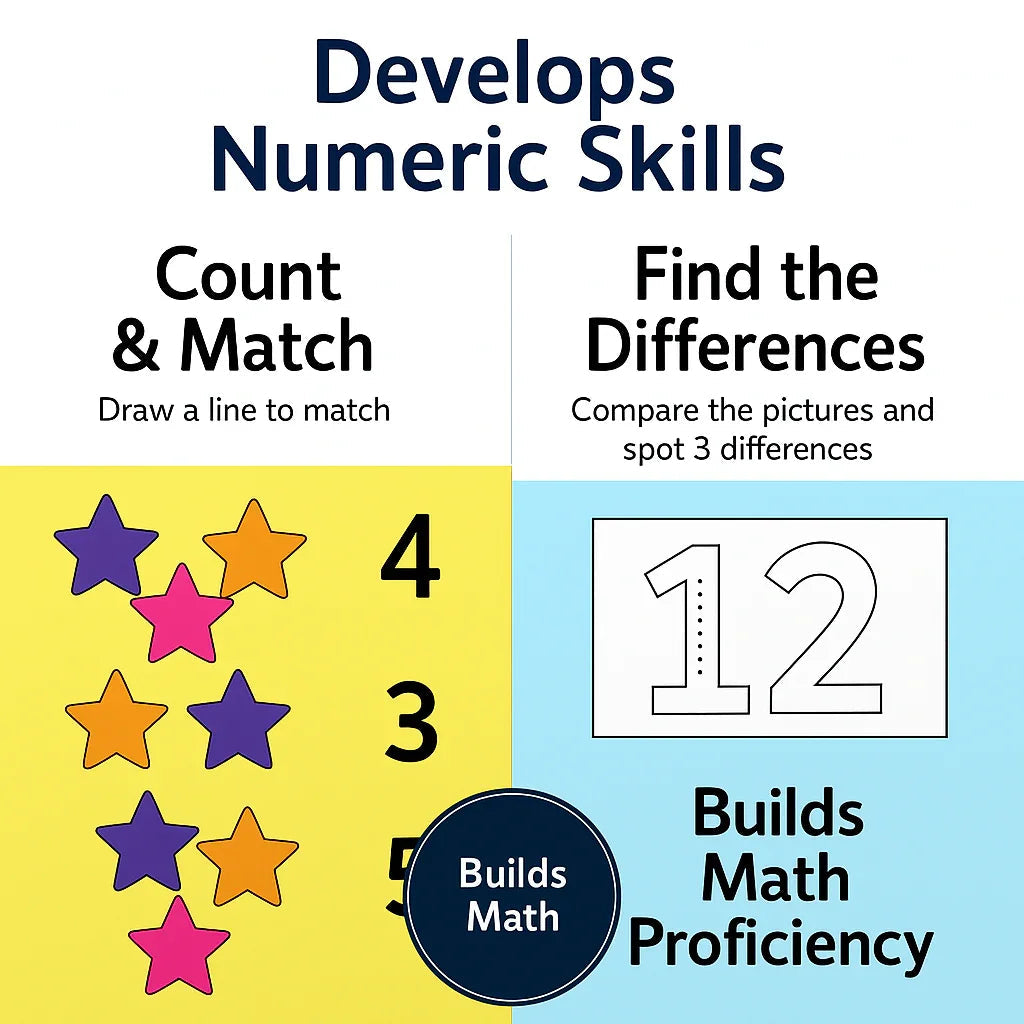 Age 5+ Brain Booster Worksheets (350+ Activities) - Ambition Kids