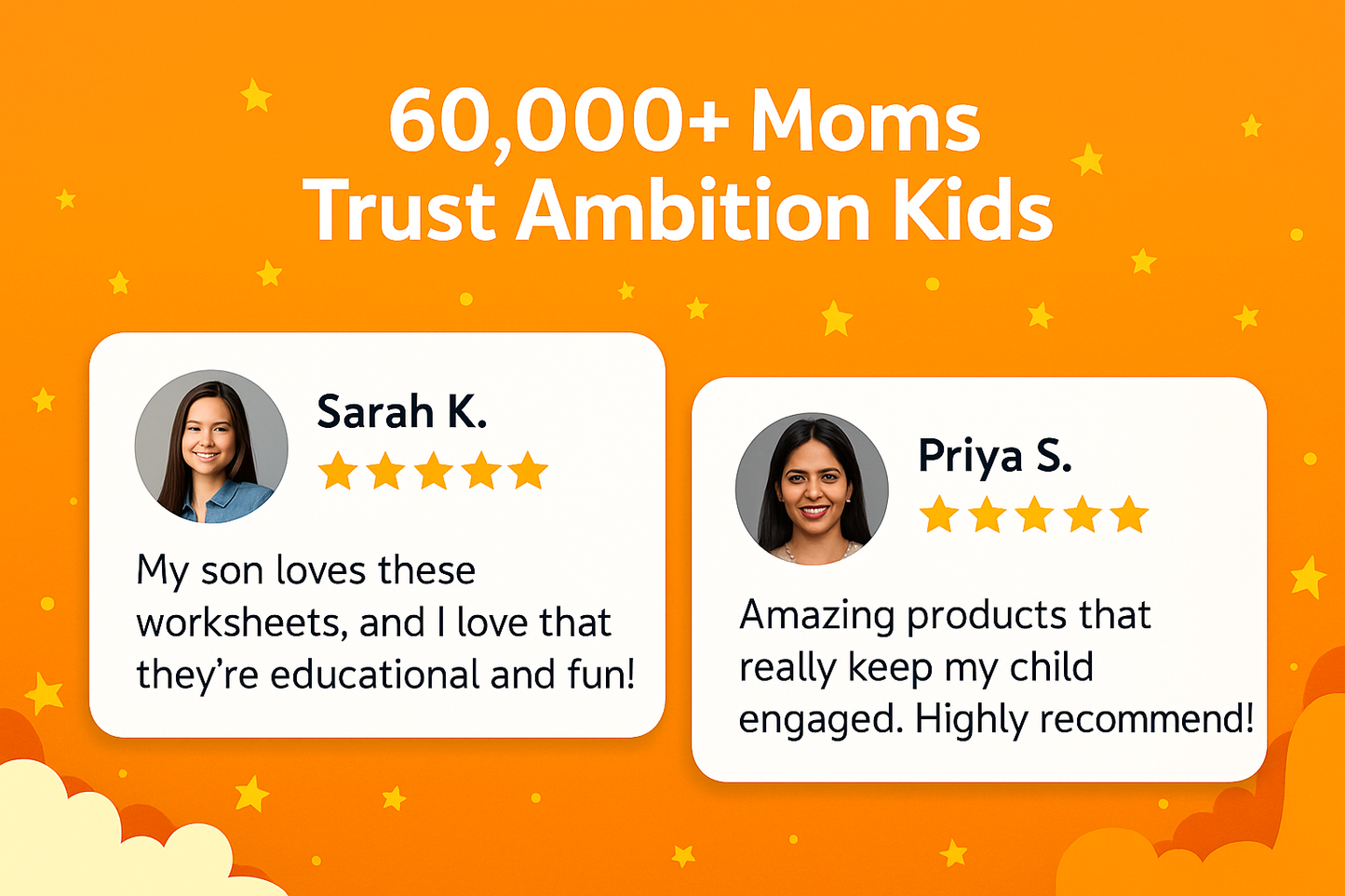 Age 3+ Brain Booster Worksheets (350+ Activities) - Ambition Kids