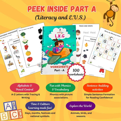 Preschool Kids Worksheets - Buy 1 Get 1 Free - Ambition Kids
