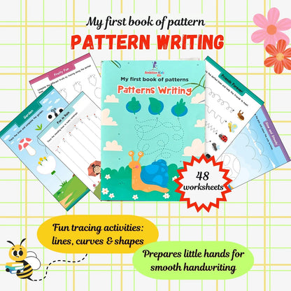 My First Books of Patterns Pencil Control - Ambition Kids
