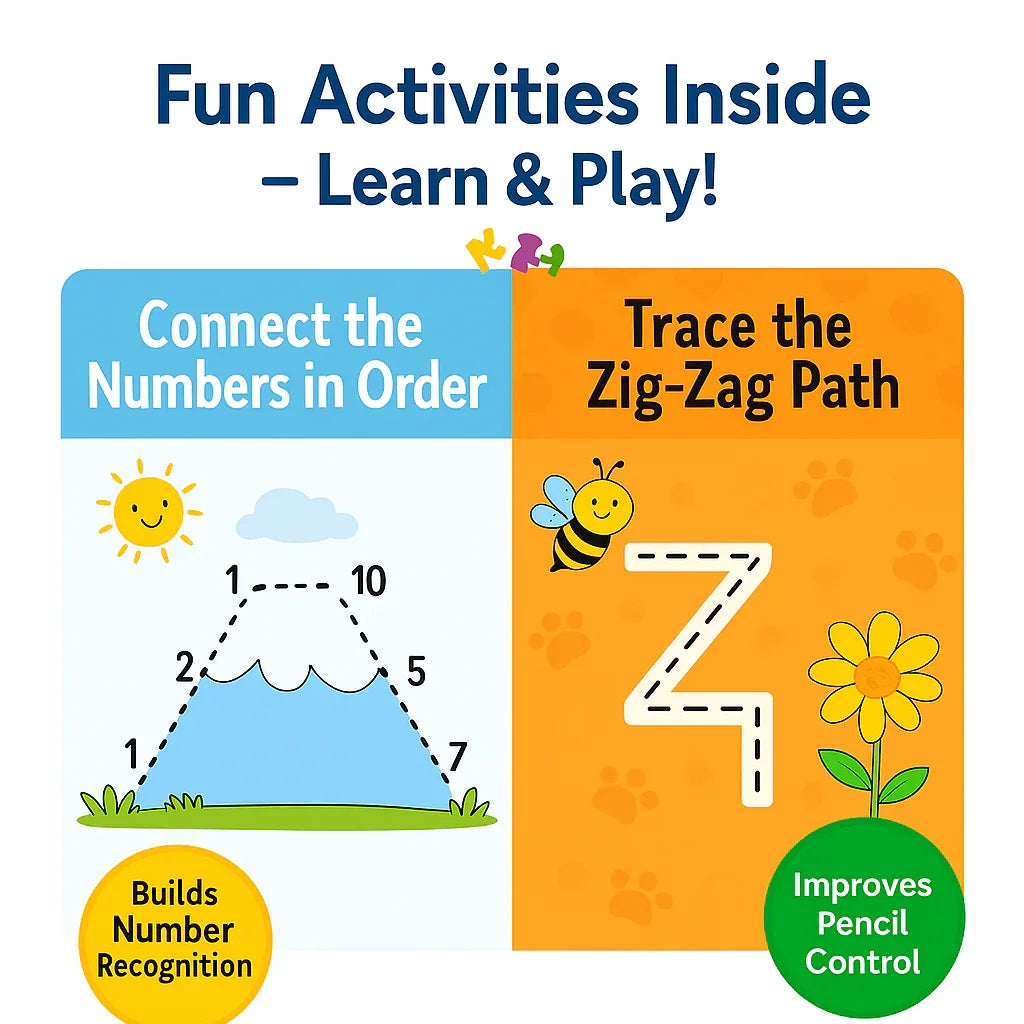 My First Books of Patterns Pencil Control - Ambition Kids