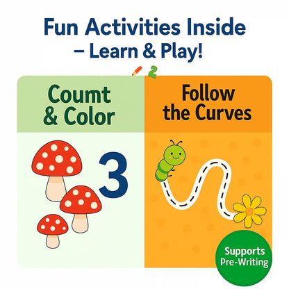 My First Books of Patterns Pencil Control - Ambition Kids