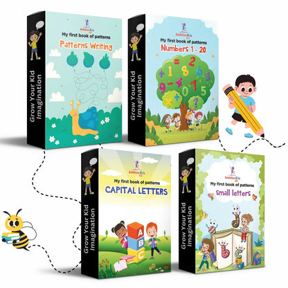 My First Books of Patterns Pencil Control - Ambition Kids