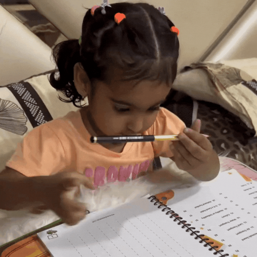 Nursery Hard Copy Kids Worksheets - Ambition Kids