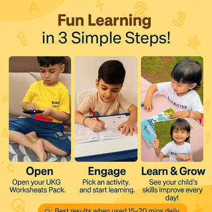 Preschool Kids Worksheets - Buy 1 Get 1 Free - Ambition Kids