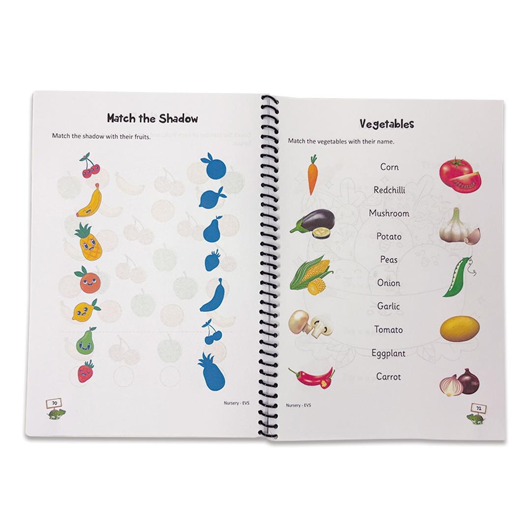 Preschool Kids Worksheet & Brain Booster Combo + 200+ Worksheets - Ambition Kids