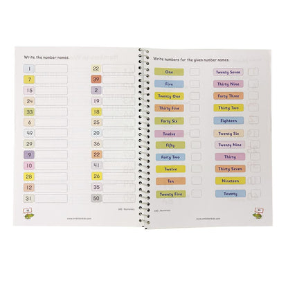 ✨ LKG & Brain Booster Worksheets – 4-Book Set (Ages 4–5) - Ambition Kids