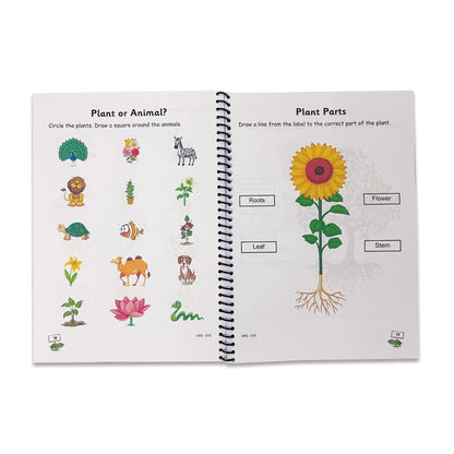 UKG & Brain Booster Worksheets – 4-Book Set (Ages 5–7)  ✅ - Ambition Kids