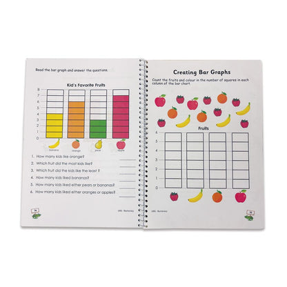 UKG & Brain Booster Worksheets – 4-Book Set (Ages 5–7)  ✅ - Ambition Kids