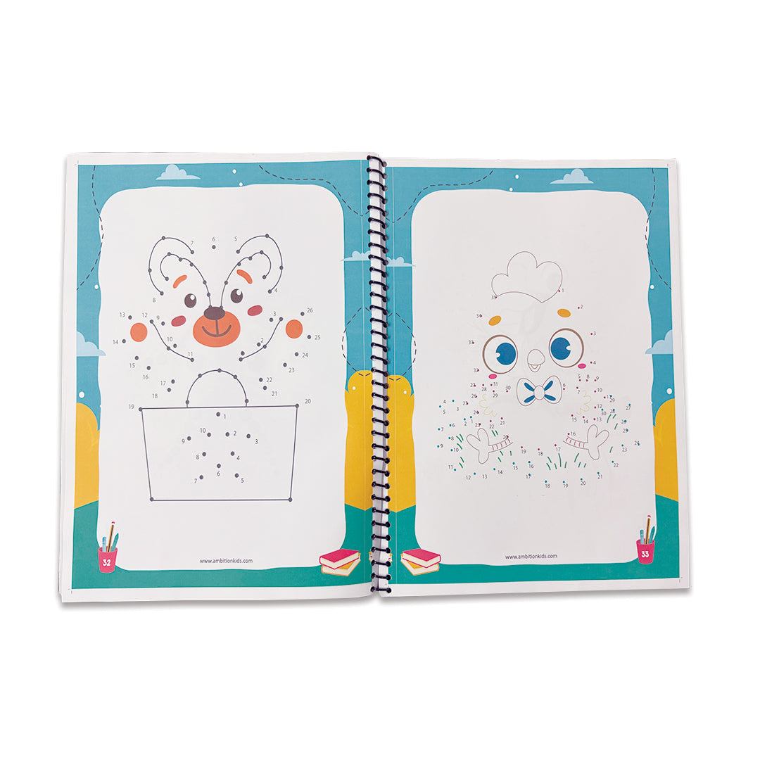 Dot-to-Dot, Mazes, & Fun with Numbers (Age 3-6) - Ambition Kids