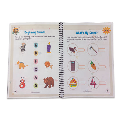 Phonics 4-Book Set – Vowels, A–Z Sounds, Blends & Word Families - Ambition Kids